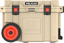 Pelican Wheeled Cooler 45QT, Tan - 45QW-OC-TAN