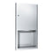 Bradley 244-000000 Paper Towel Dispenser, Folded, Recessed