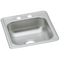Elkay D117192 22 Gauge Stainless Steel 17" x 19" x 6.1875" Single Bowl Top Mount Bar/Prep Sink