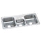 Elkay CMR43223 20 Gauge Stainless Steel 43' x 22' x 7' Triple Bowl Top Mount Kitchen Sink