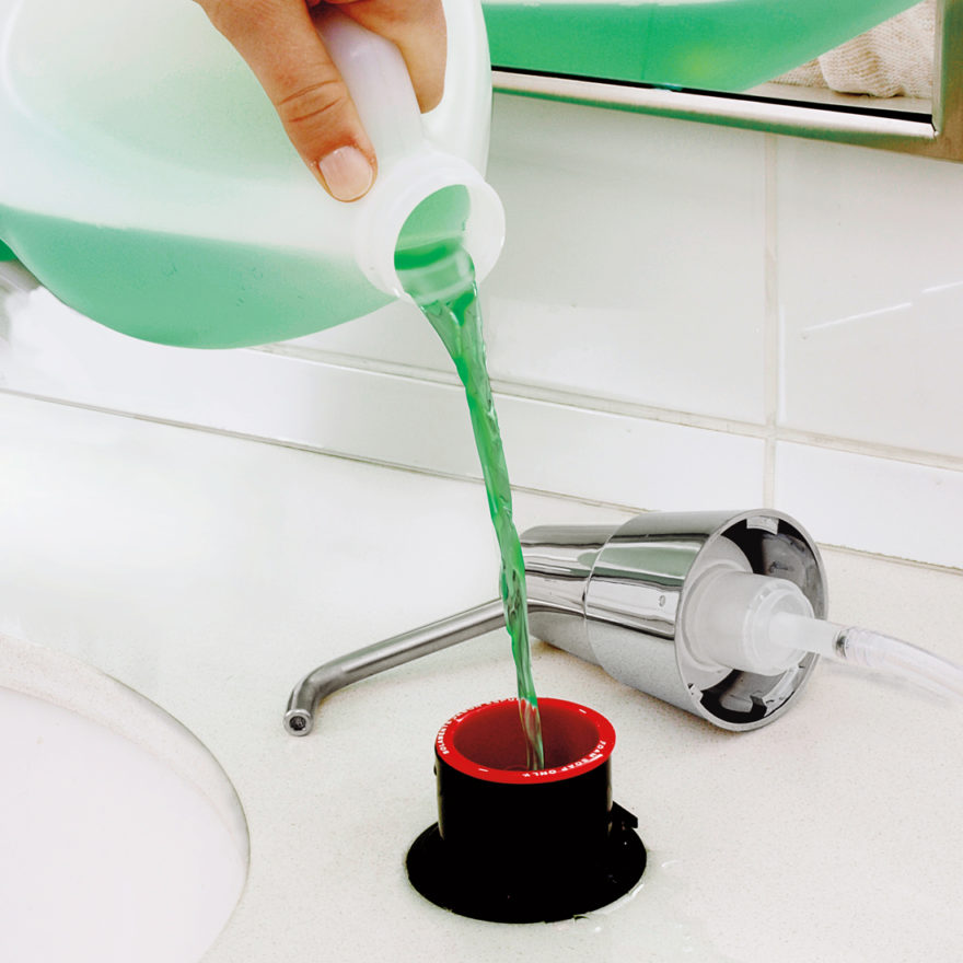 Bobrick B-8236 Manual Foam Soap Dispenser, 34-FL OZ.