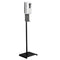 Alpine Automatic Hands-Free Liquid  Hand Sanitizer/Soap Dispenser with Floor Stand, 1200 mL, White - 430-S-S