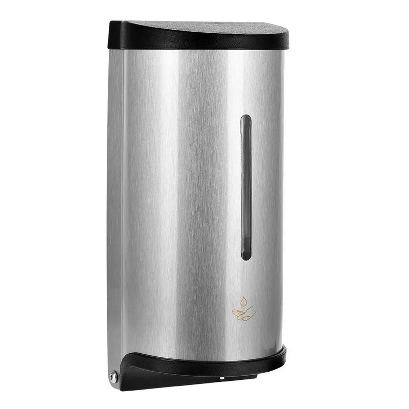 Alpine Automatic Hands-Free Gel Hand Sanitizer/Soap Dispenser, 700 mL, Stainless Steel - 4300-1