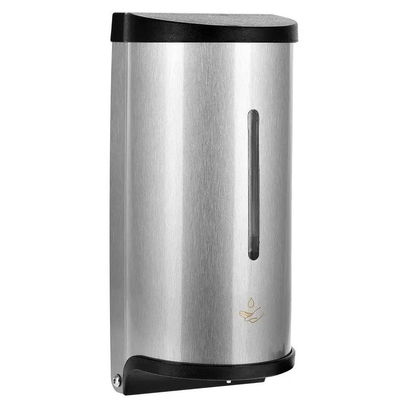 Alpine Automatic Hands-Free Gel Hand Sanitizer/Soap Dispenser, 800 mL, Stainless Steel - 4300-2