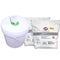 Clorox Healthcare VersaSure Disinfectant Wipes, 12 x 12, 110/Pouch, 2/CT w/ Reusable Wet Wipe Dispenser Bucket w/ Pop-Up Plug on Lid