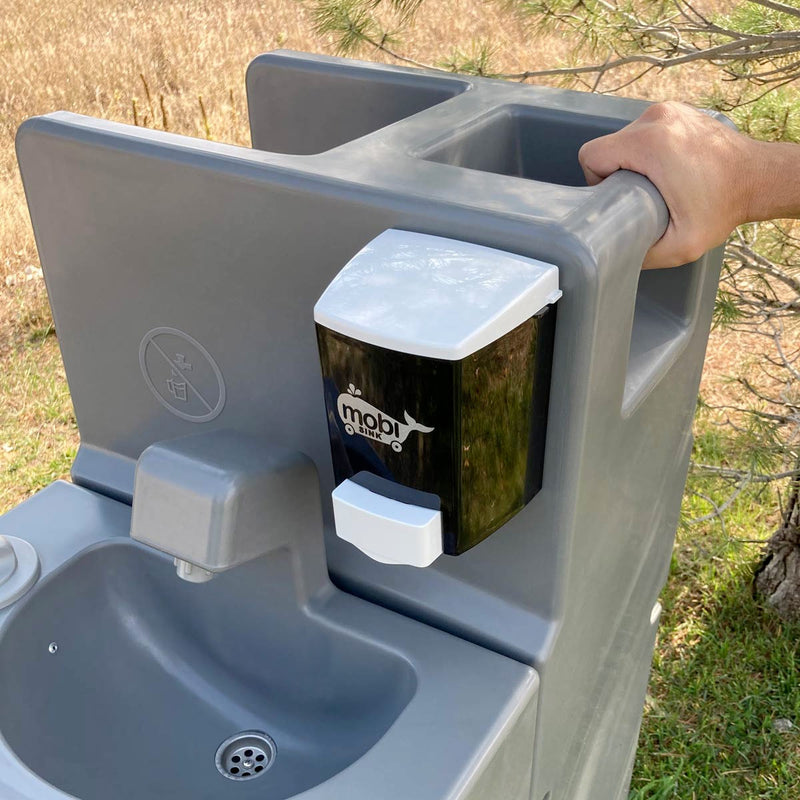 MOBI Portable Hand Washing Sink, Heavy-Duty HDPE Plastic, Non-Heated - MOBI1-926, Replaced w/ the MOBI-2