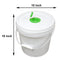 Universal Reusable Wet Wipe Dispenser Bucket w/ Pop-Up Plug - 2PK