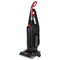 Sanitaire Force Quietclean Bagged Upright Vacuum, Sealed Hepa, 17 Lb, 4.5 Qt, Black - EURSC5713B