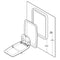 Koala Kare KB311-SSWM Vertical Stainless Steel Surface-Mounted Baby Changing Station