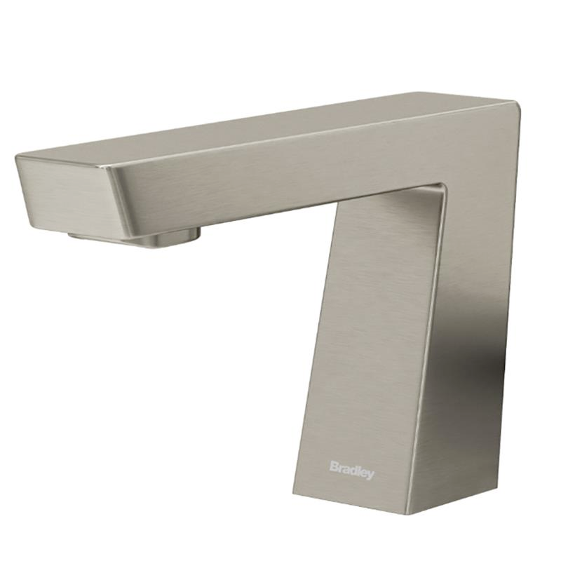 Bradley  - S53-3700-RL3-BN - Touchless Counter Mounted Sensor Faucet, .35 GPM, Brushed Nickel, Zen Series