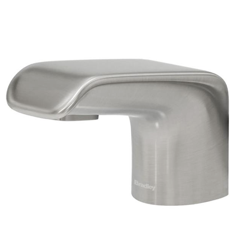Bradley Touchless Counter Mounted Sensor Soap Dispenser, Brushed Stainless, Linea Series - 6-3500-RLT-BS