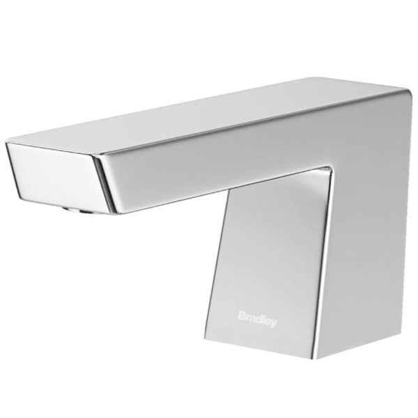 Bradley - 6-3700-RFT-PC - Touchless Counter Mounted Sensor Soap Dispenser, Polished Chrome, Zen Series