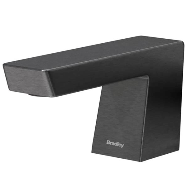 Bradley  - 6-3700-RLM-BB - Touchless Counter Mounted Sensor Soap Dispenser, Brushed Black SS, Zen Series