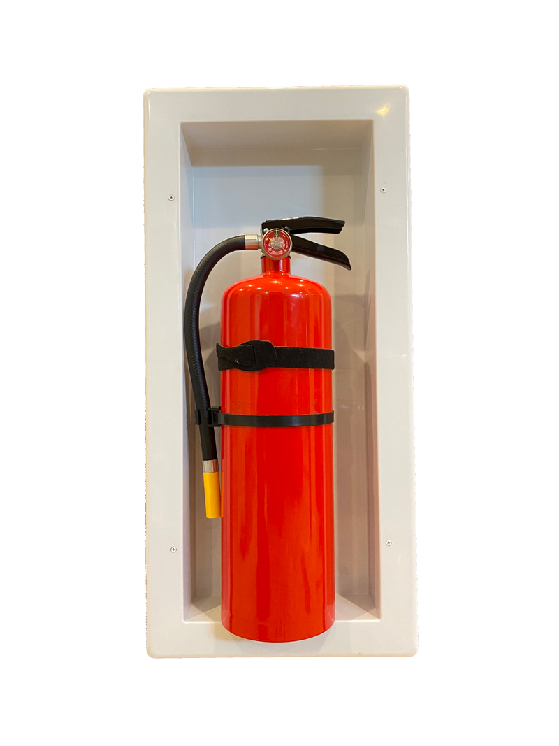 Easy Comply Fire Extinguisher Cabinet, Meets NFPA 101 & ADA 2010 Standards and Egress Requirements - ECC-10