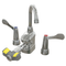 Bradley S19-505W Deck-Mount Swing-Activated Faucet/Eyewash Unit, Wrist Blade Faucet, Left Hand