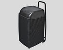 Koala Kare 36 Cinema Seats with Rolling Cart (Black) Booster Seat - KB424-02
