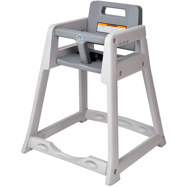 Koala Kare Diner Plastic HC (Grey) High Chair - KB950-01