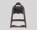 Koala Kare KidSitter Brown Legs/Black Seat High Chair - KB966-02