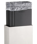Bobrick B-9279 Fino Waste Receptacle, 6 Gallon Capacity