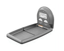 Koala Kare KB301-01SS Grey with Stainless Steel Veneer Vertical Baby Changing Station, Surface-Mounted
