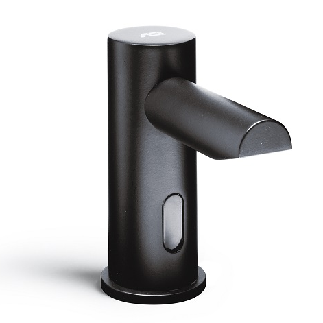 ASI 0391-1AC-41 EZ FILL - Stand Alone LIQUID Soap Dispenser (AC) Matte Black, 1L