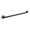 ASI 3801-18-41 Snap Flange (1-1/2" O.D) - Matte Black - Straight Grab Bar, 18”