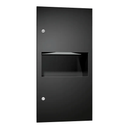 ASI 64623-41PC *TOWEL DISP/WASTE -SIMPLICITY-MATTE BLACK POWDER COATED