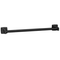 ASI 7355-24-41 Towel Bar - Round - Matte Black Stainless Steel - 24"L - Surface Mounted