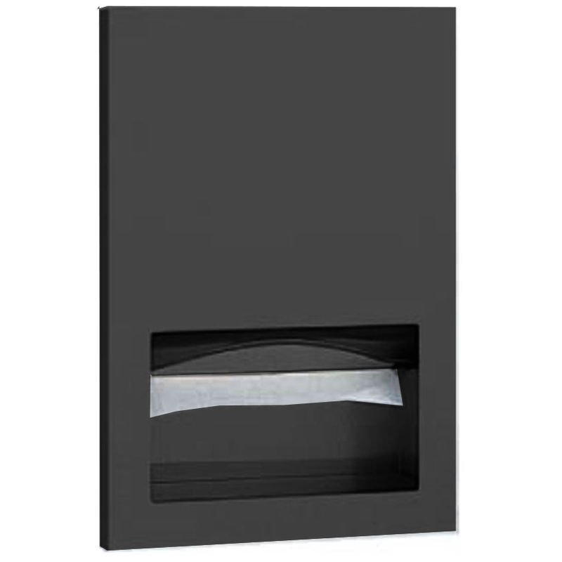 Bobrick 35903.MBLK Matte Black Paper Towel Dispenser