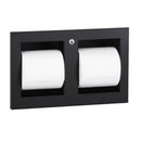 Bobrick 35883.MBLK Matte Black Trimline Recessed Toilet Tissue Dispenser