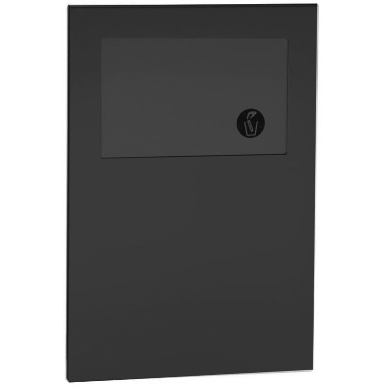 Bobrick 35303.MBLK Matte Black Napkin Disposal