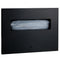 Bobrick 3013.MBLK Matte Black Recessed Seat-Cover Dispenser