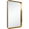 Meek Mirrors Gold Rounded Rectangular Mirror 18" X 36" - M7822PCG 1836