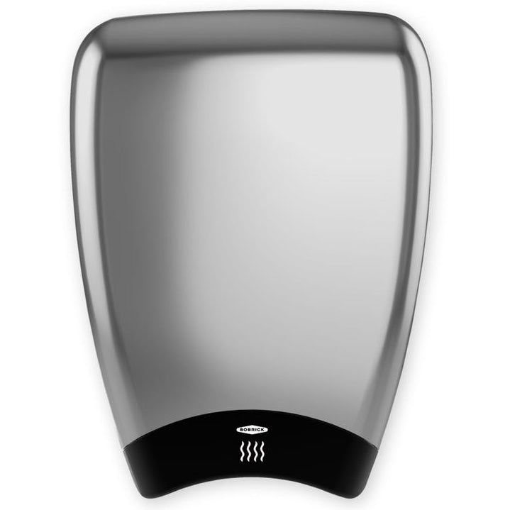 Bobrick 7185 230V TerraDry ADA Surface-Mounted Hand Dryer - Brushed Aluminum