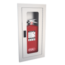Oval CRSS-040100 Recess Mounted, Stainless Steel, Full Clear Acrylic Window