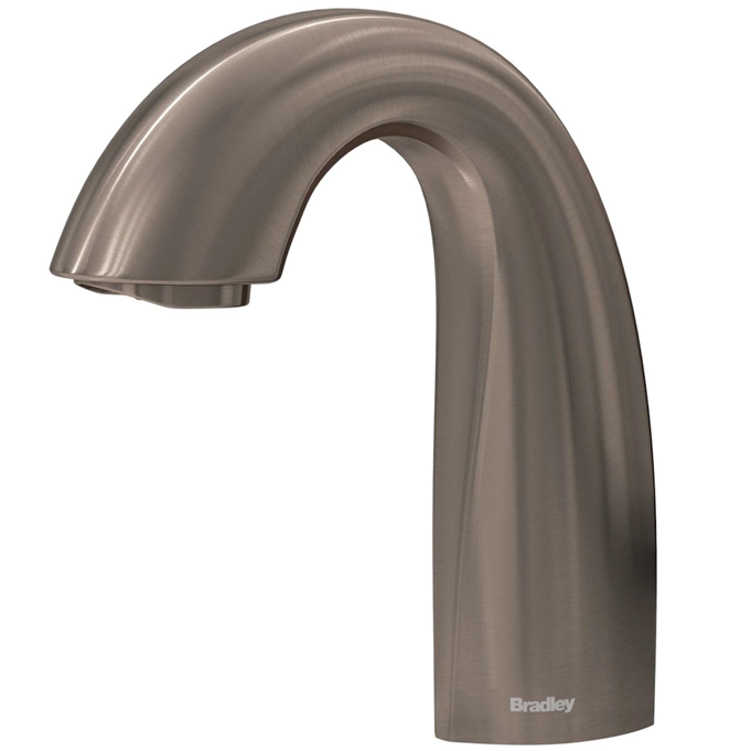 Bradley - S53-3100-RT3-BZ - Touchless Counter Mounted Sensor Faucet, .35 GPM, Brushed Bronze, Crestt Series