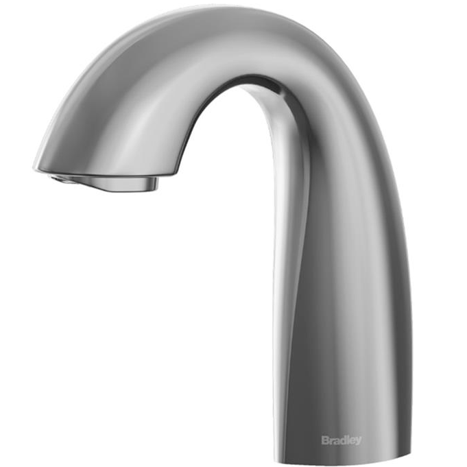 Bradley - S53-3100-RT3-PC - Touchless Counter Mounted Sensor Faucet, .35 GPM, Polished Chrome, Crestt Series