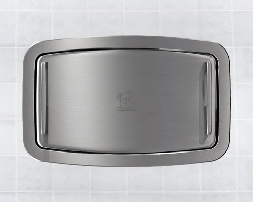 Koala Kare KB310-SSRE Horizontal Stainless Steel Recessed-Mounted Baby Changing Station