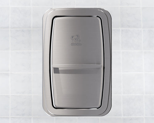 Koala Kare KB311-SSWM Vertical Stainless Steel Surface-Mounted Baby Changing Station