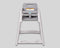 Koala Kare Diner Plastic HC (Grey) High Chair - KB950-01