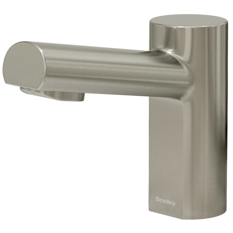 Bradley Touchless Counter Mounted Sensor Faucet, .35 GPM, Brushed Nickel, Metro Series - S53-3300-RL3-BN