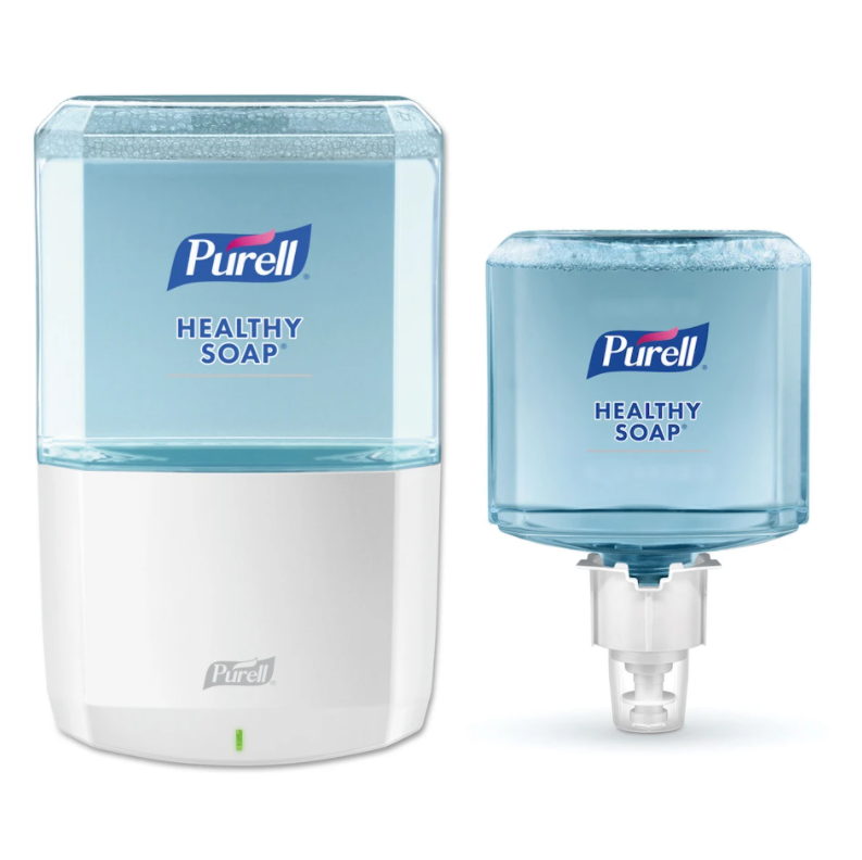 Purell Healthy Soap Starter Kit w/ White Touchless Dispenser and Refills