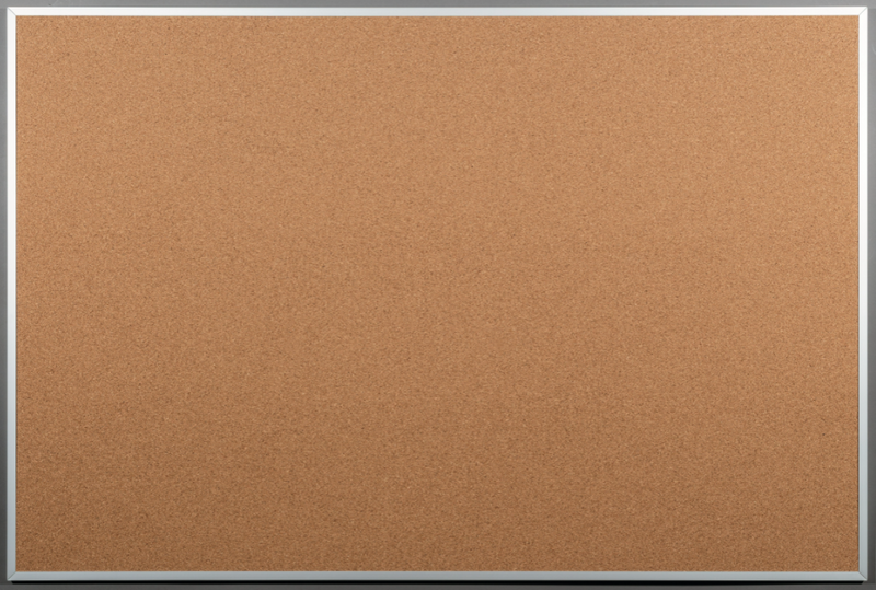 ASI 9800 Quick Ship Natural Cork Tackboard 4' X 10', Length: 120" X Width: 48" - 980401410