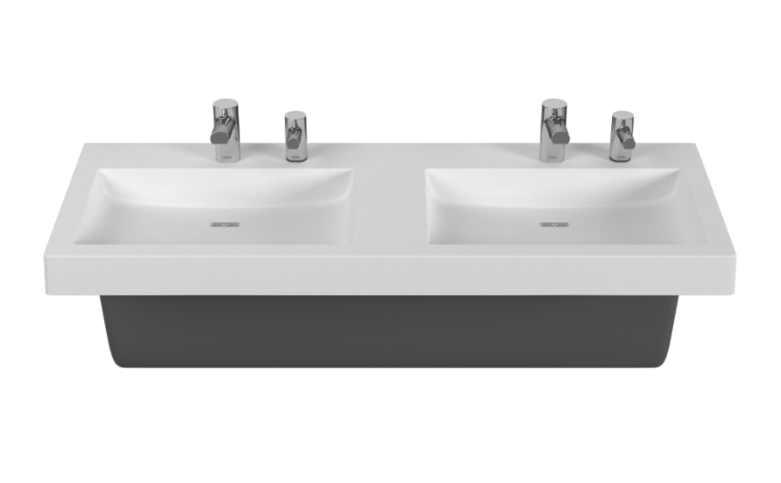 Bradley GLX-2 Express Lavatory System, Double Basin - GLX Series