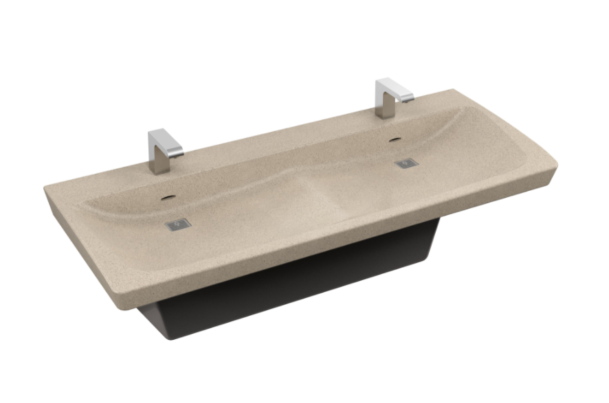 Bradley ELX-2 Express Lavatory System, Double Basin - ELX Series
