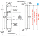 Bobrick B-3803 Recessed Paper Towel Dispenser/Waste Receptacle