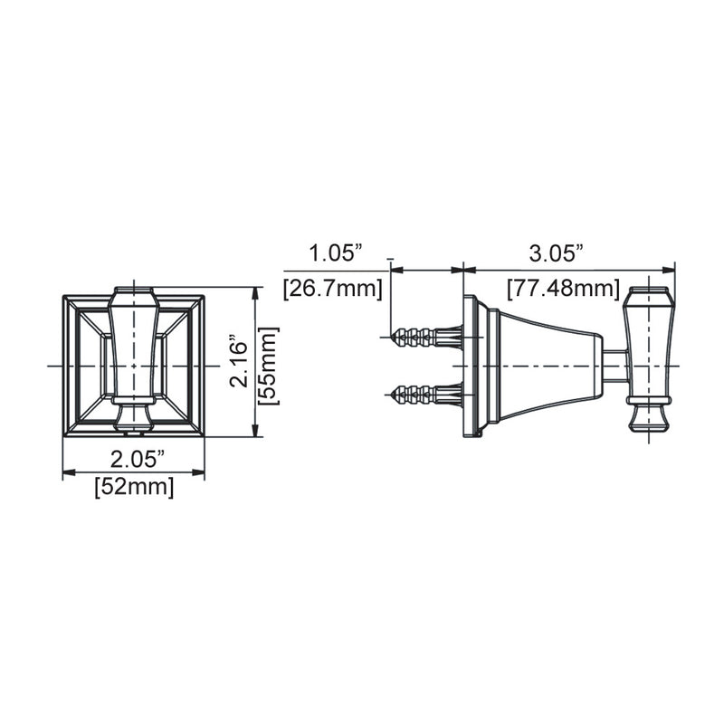 Speakman SA-1306 Rainier Collection Robe Hook