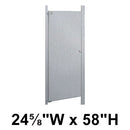 Bradley Toilet Partition Door, Stainless Steel, 24 5/8"W x 58"H, Quick Ship, Greenguard - S490-25