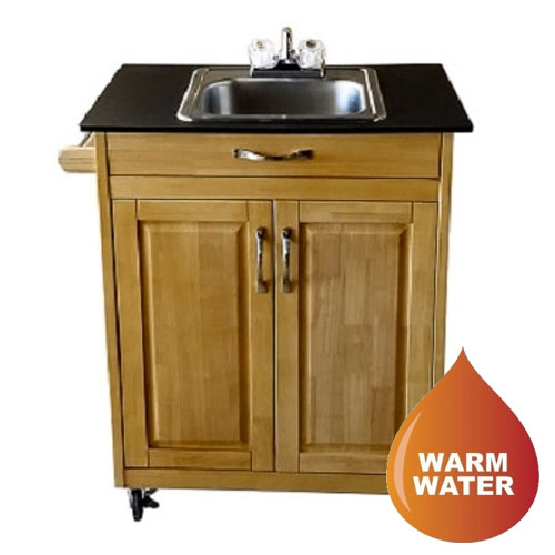 Monsam PSW-009S Single Basin Self Contained Portable Sink Model