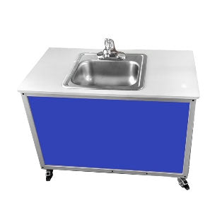 Monsam PSE-2006I Toddler Single Basin Portable Sink: 20.5"